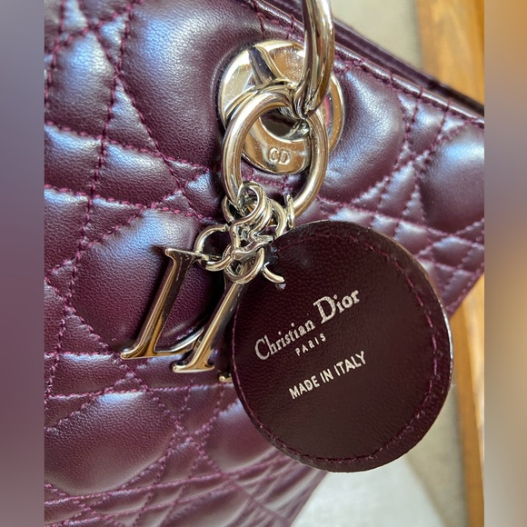 authentic christian dior large lady dior cannage bag - Picture 5 of 16